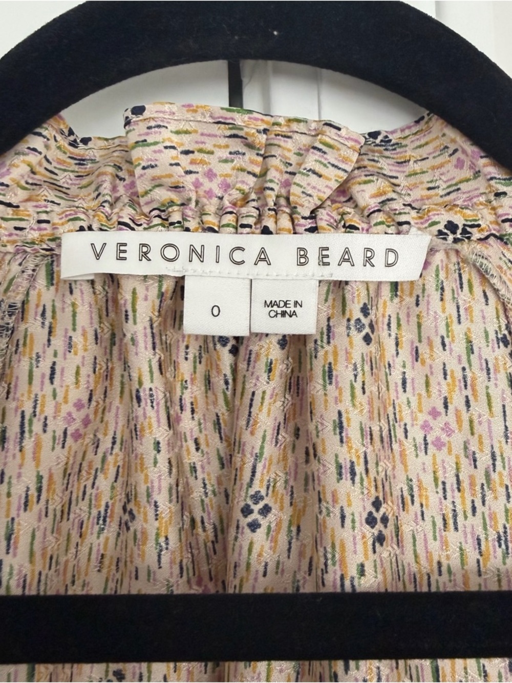 Veronica Beard Antonette Top in Multi - Picture 5 of 7